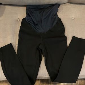Spanx “Jeanish” leggings. Black. Maternity size small.
